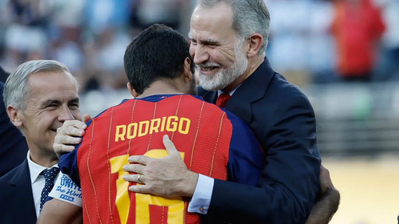 Rodri, es elegido mejor jugador del Mundial United 2026 Imagen de Rodri, es elegido mejor jugador del Mundial United 2026