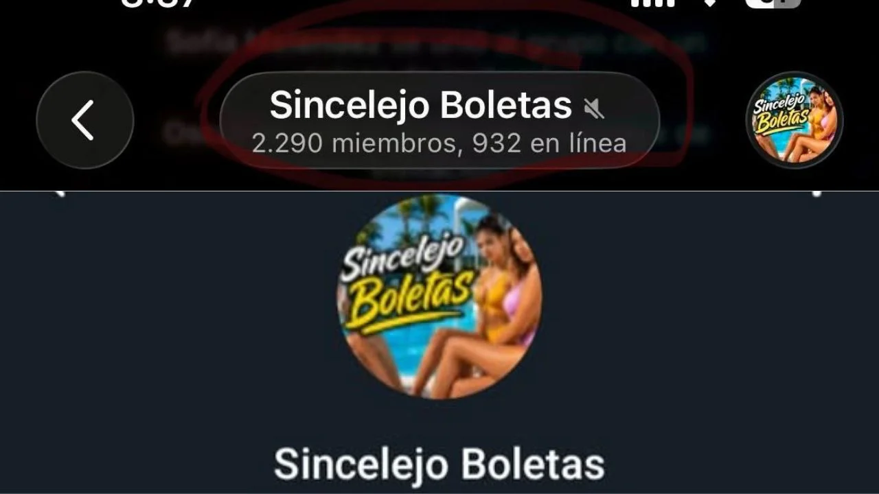Sincelejo video filtrado: Grupo Boletas en Telegram y Daniela Barragán en X Imagen de Sincelejo video filtrado: Grupo Boletas en Telegram y Daniela Barragán en X
