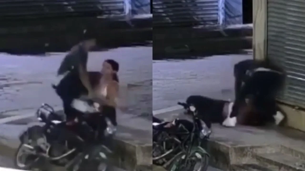 Vídeo: Sujeto dio paliza a pareja tras discusión: ella se fue con él como si nada Imagen de Vídeo: Sujeto dio paliza a pareja tras discusión: ella se fue con él como si nada