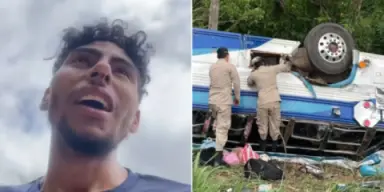 Imagen de 'No logro asimilarlo': Tiktoker hondureño herido tras mortal accidente en Yoro
