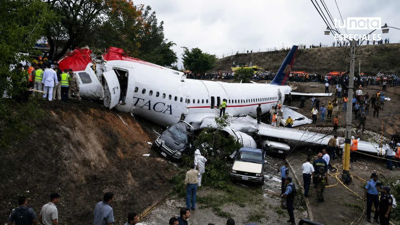 Cuando Toncontín cobró factura: la tragedia que partió un Airbus en tres Imagen de Cuando Toncontín cobró factura: la tragedia que partió un Airbus en tres
