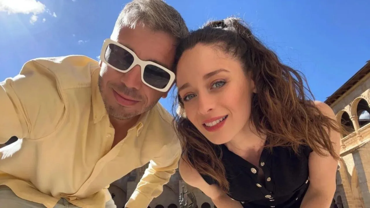 David Redondo y su esposa Elena Rivera.