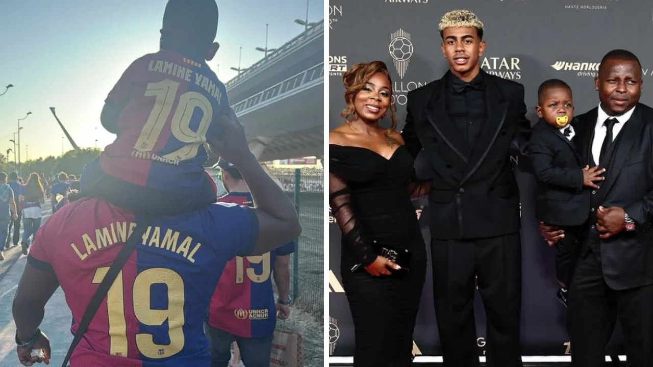 Fotos de la familia de Lamine Yamal