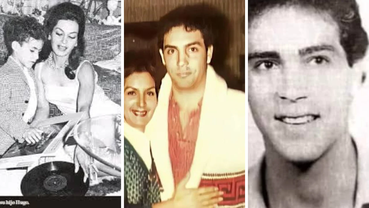 Foto de Hugo Morado, el único hijo de Elsa Aguirre