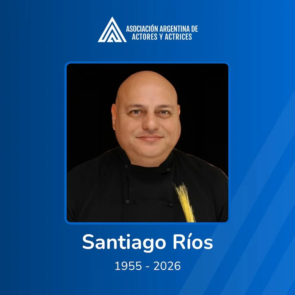 Santiago Ríos de qué murió