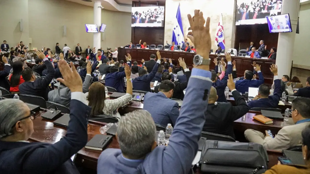 Sesión del Congreso Nacional.