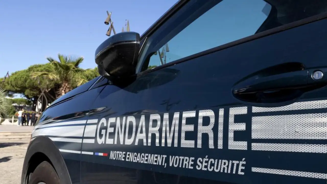 Vehículo de la Policía de Francia. 