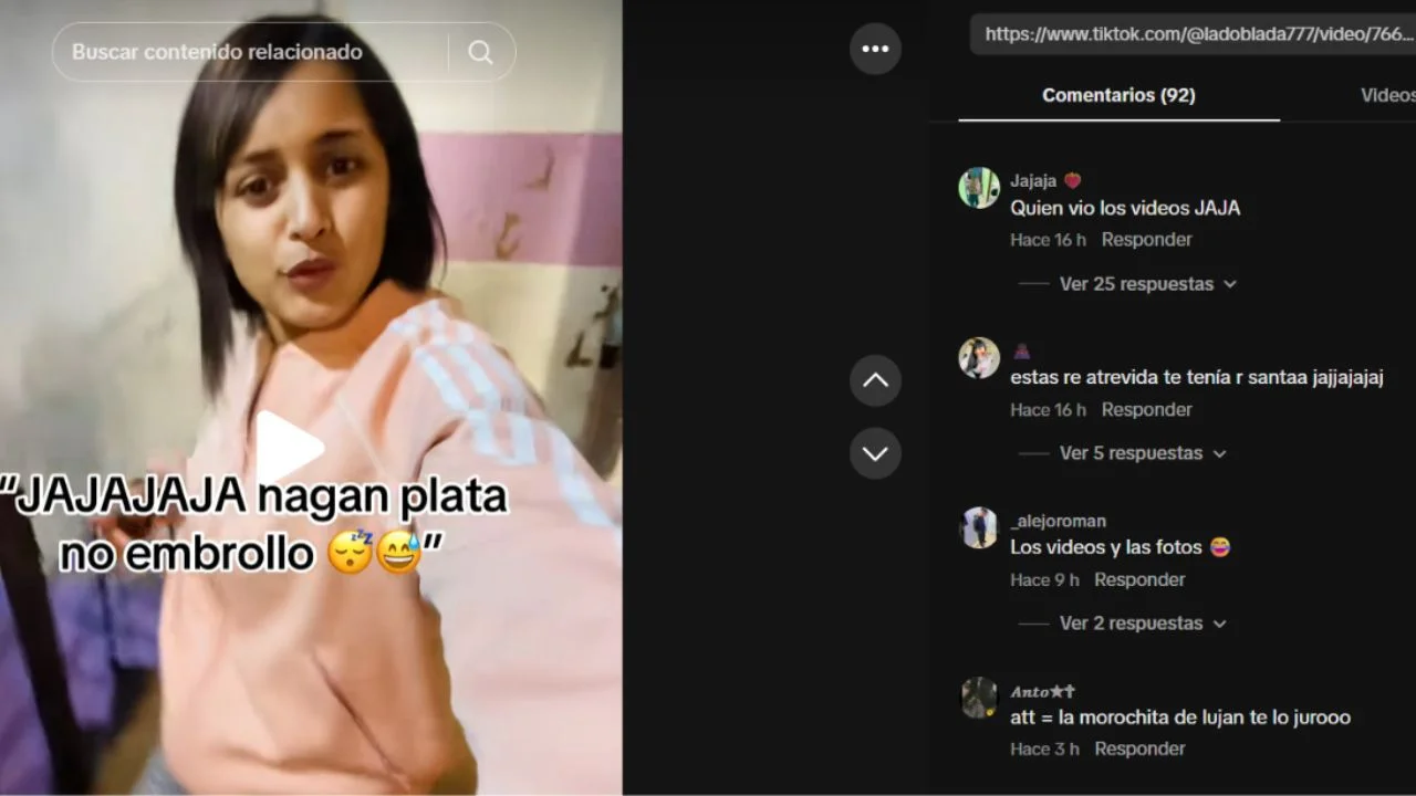Comentarios sobre el video filtrado de La Dobladita.