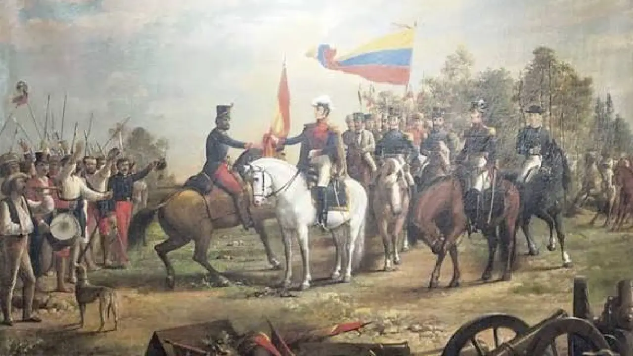 Imagen de referencia de la Batalla de Boyacá.