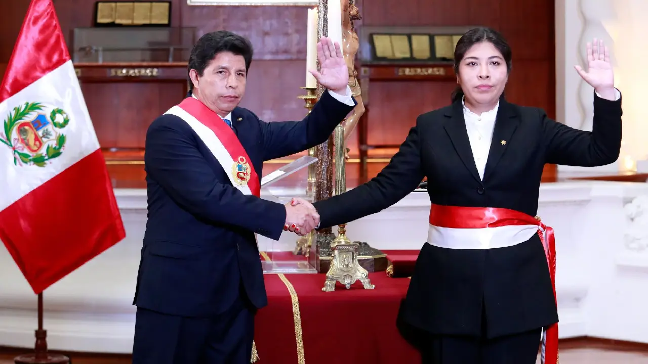Betssy Chávez , exprimera ministra del gobierno de Perú.