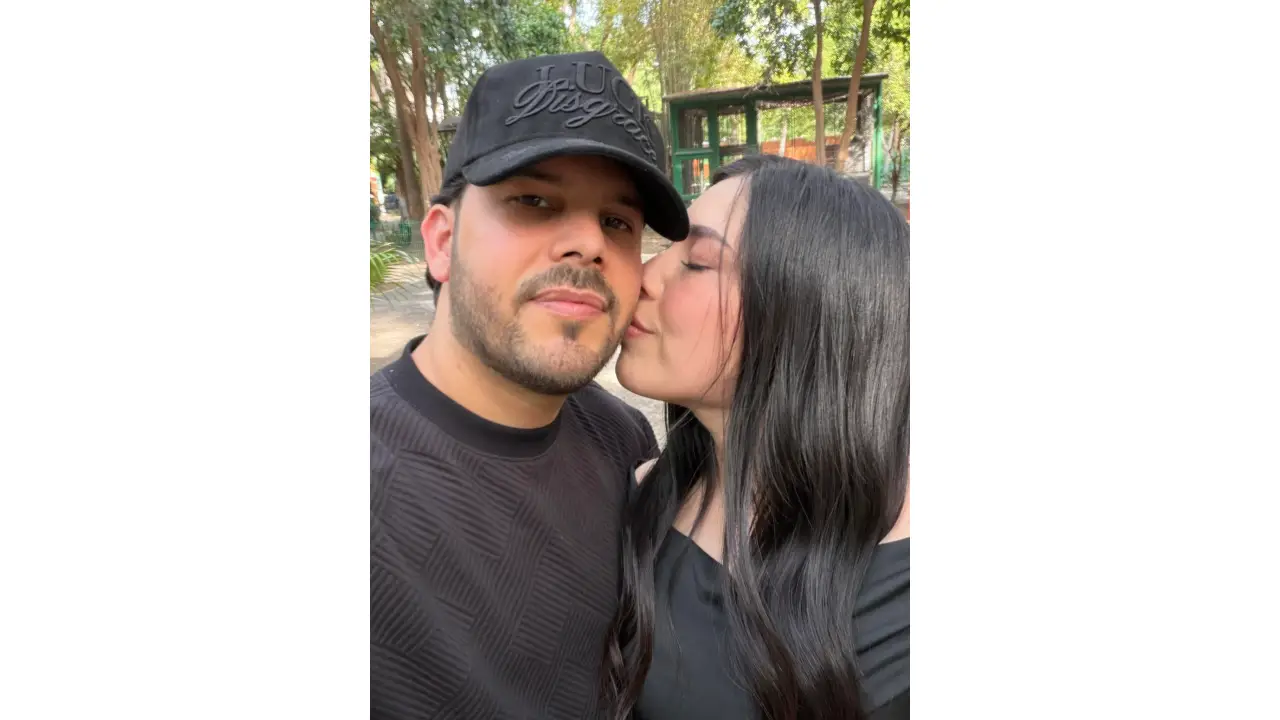 Celina Avendaño y su pareja, Marco Urquidez.