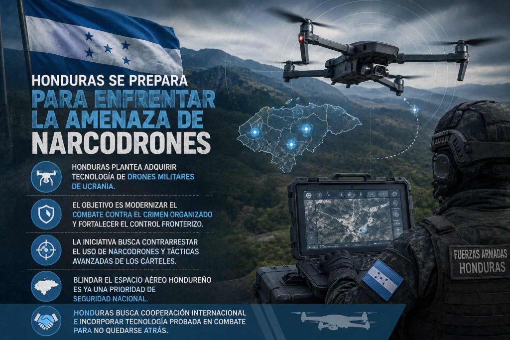 Honduras y la apuesta de los drones