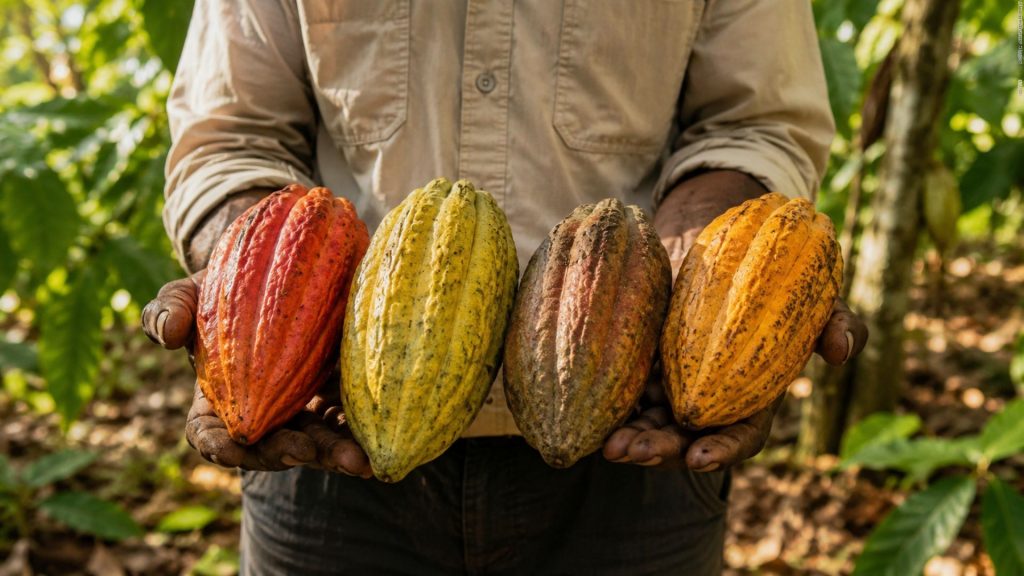 cacao manos hombre