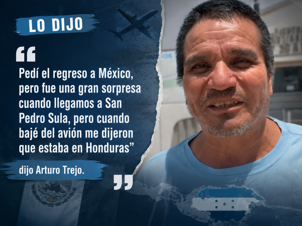 Lo dijo Arturo Trejo, deportado