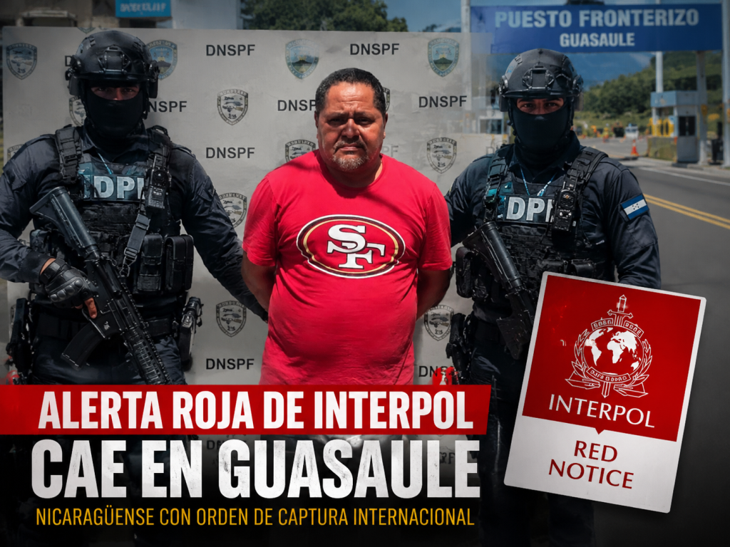 nicaragüense entre las capturas
