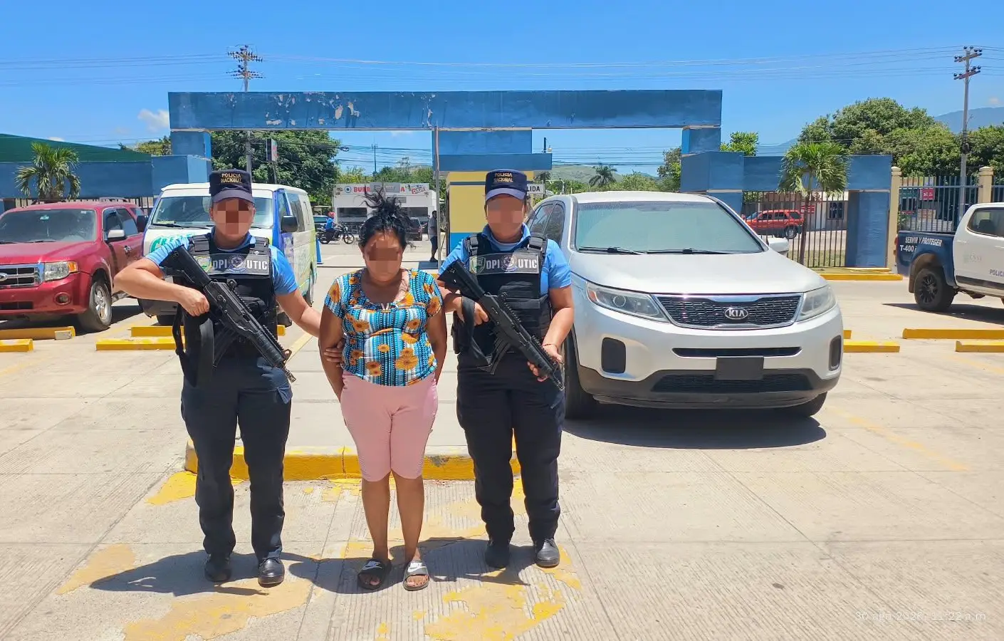 Foto de la abuela que permitía que abusaran de su nieta en Comayagua