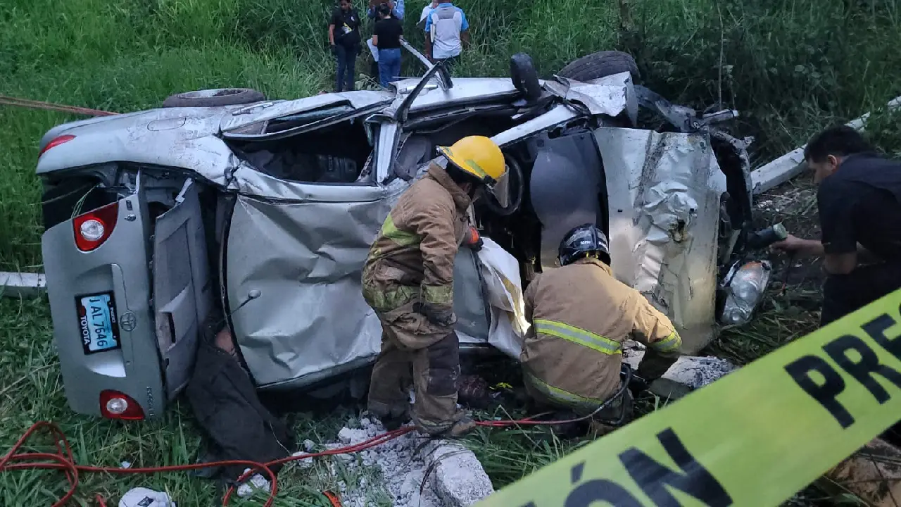 Accidente en Ceguapa, Santa Bárbara