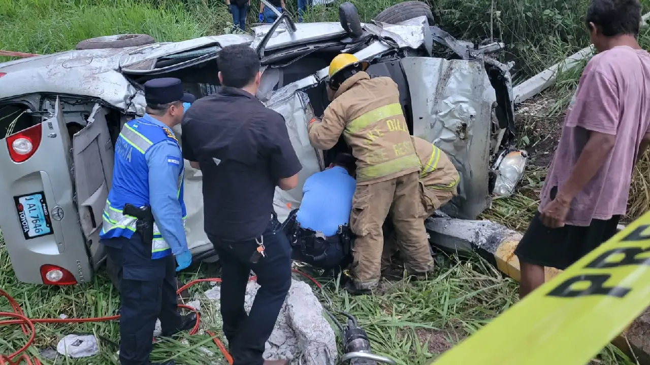 Accidente en Santa Bárbara