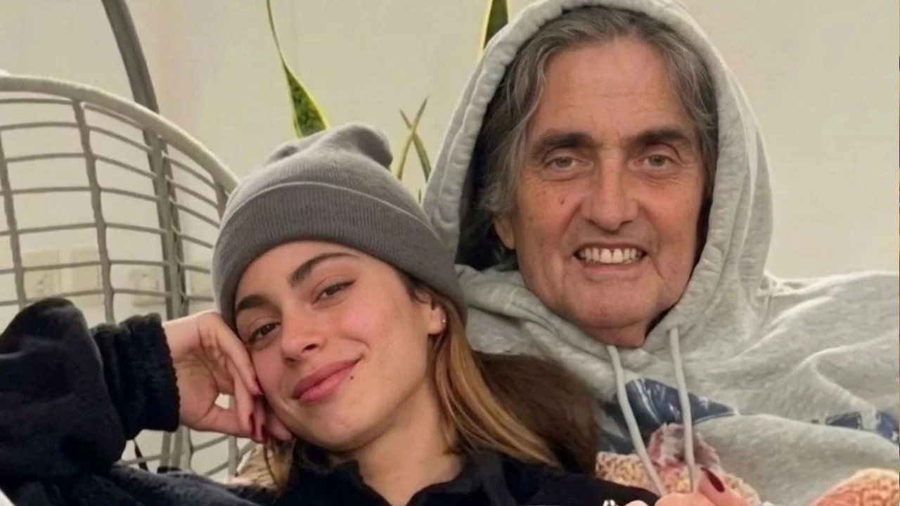 Alejandro Stoessel y su hija Tini.