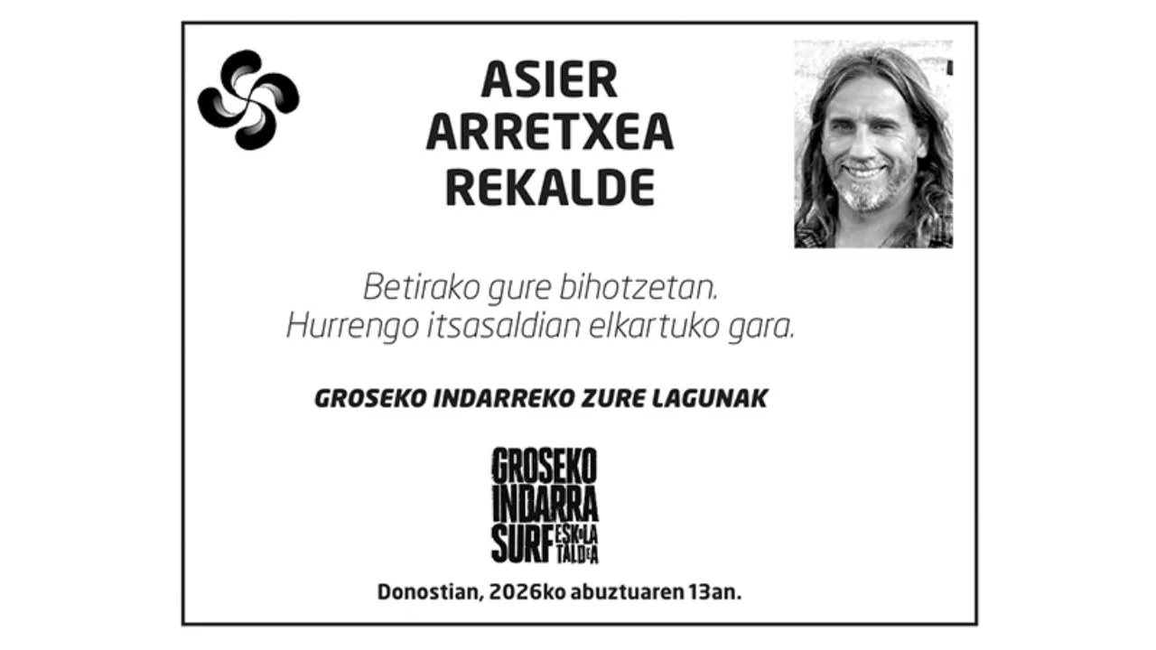 Comunicado sobre Asier Arretxea.