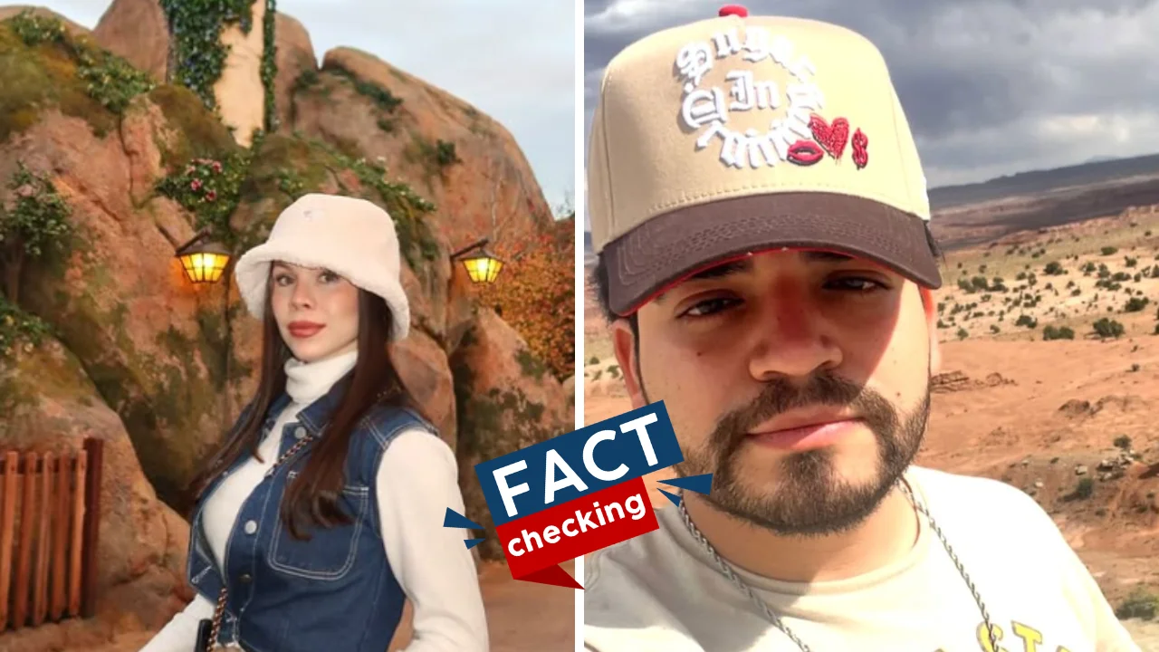 Collage de fotos de Ana Gastélum y César Gastélum