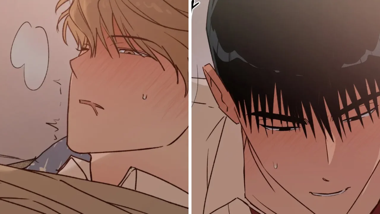 Collage de fotos de Cita doble manhwa BL