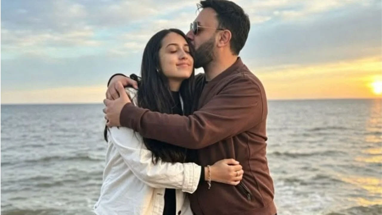 Lucas Sugo y su hija Florencia Sugo.