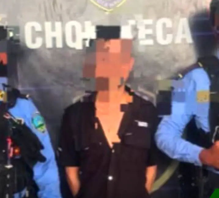 Foto del hombre detenido en Choluteca tras tener intimidad con menor hondureña
