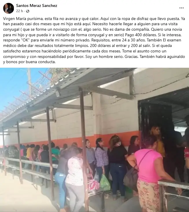 Mensaje del padre de Daniel Meraz donde le busca una "novia"