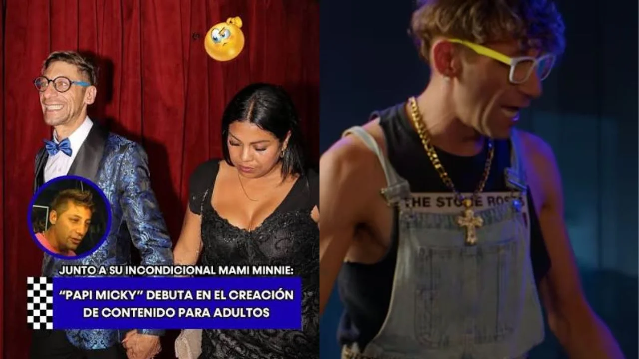Papi Micky y Mami Minie en su debut de una película para adultos.