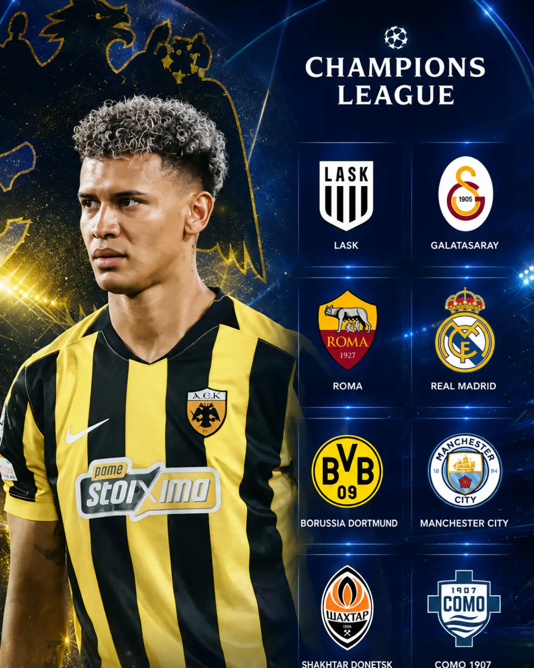 Imagen de Arriaga y AEK enfrentarán al Madrid en Champions: estos son los otros rivales