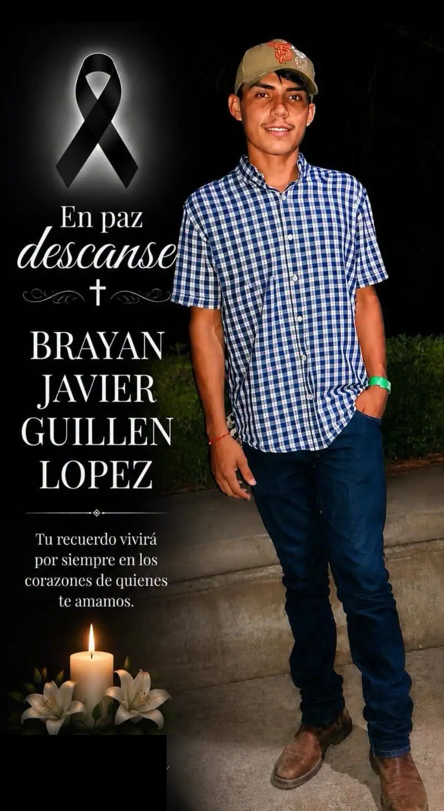 Brayan Javier Guillén López, hermano de la exreina del Café de Copán
