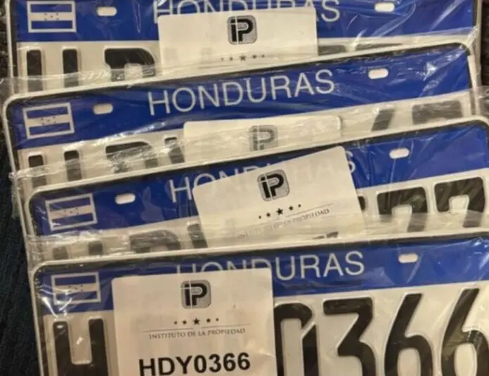 Placas vehiculares