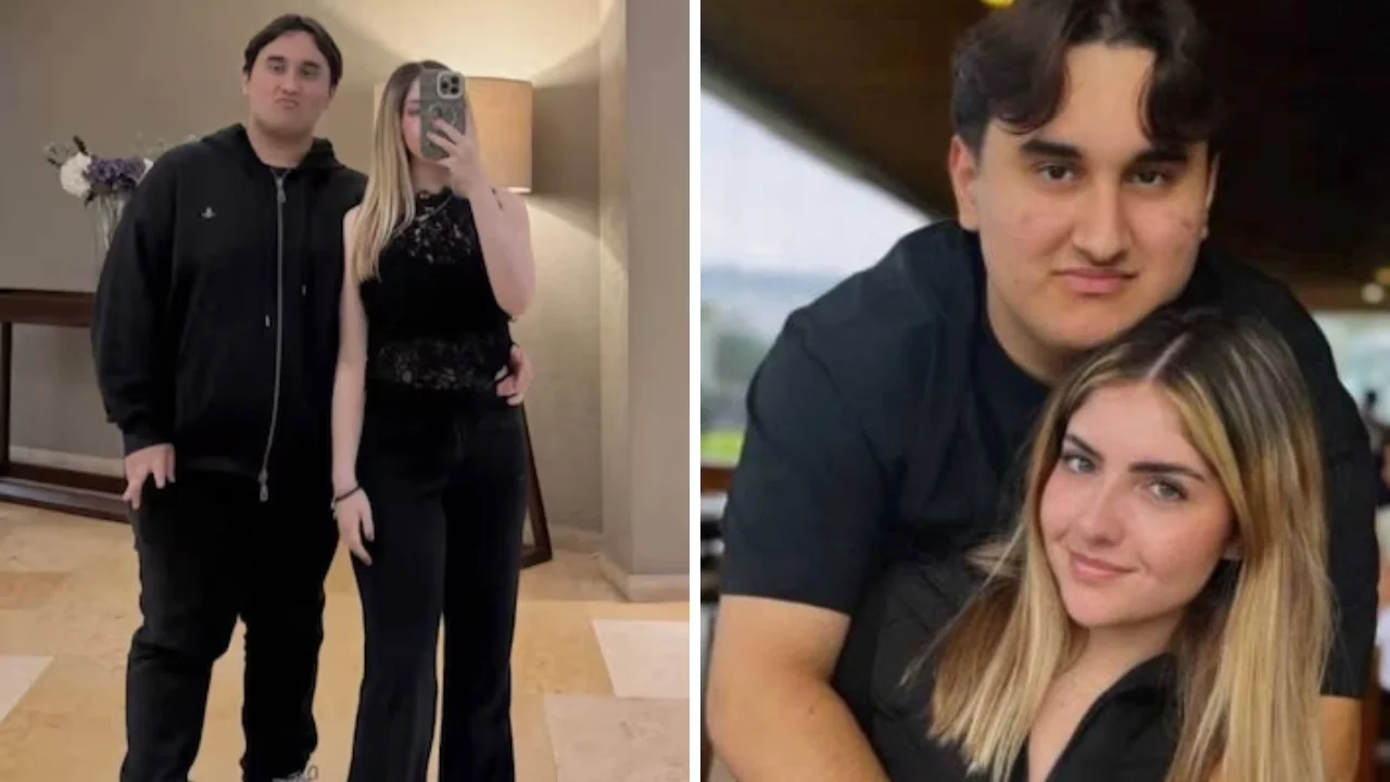 Collage de fotos de Ivanna Isa y Jesús Ernesto López Gutiérrez