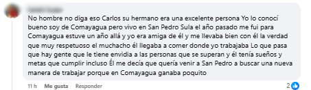 Mensaje de la amiga del joven que perdió la vida de manera violenta