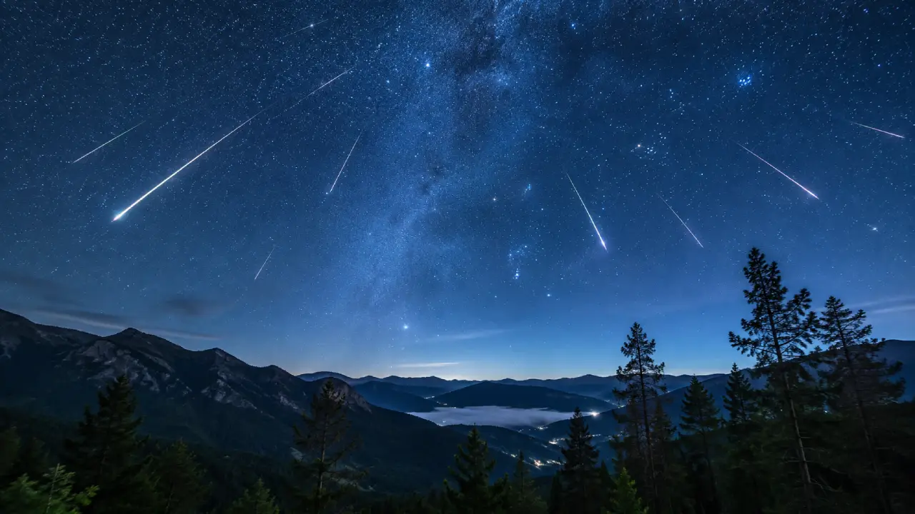 Lluvia de estrellas Perseidas Honduras