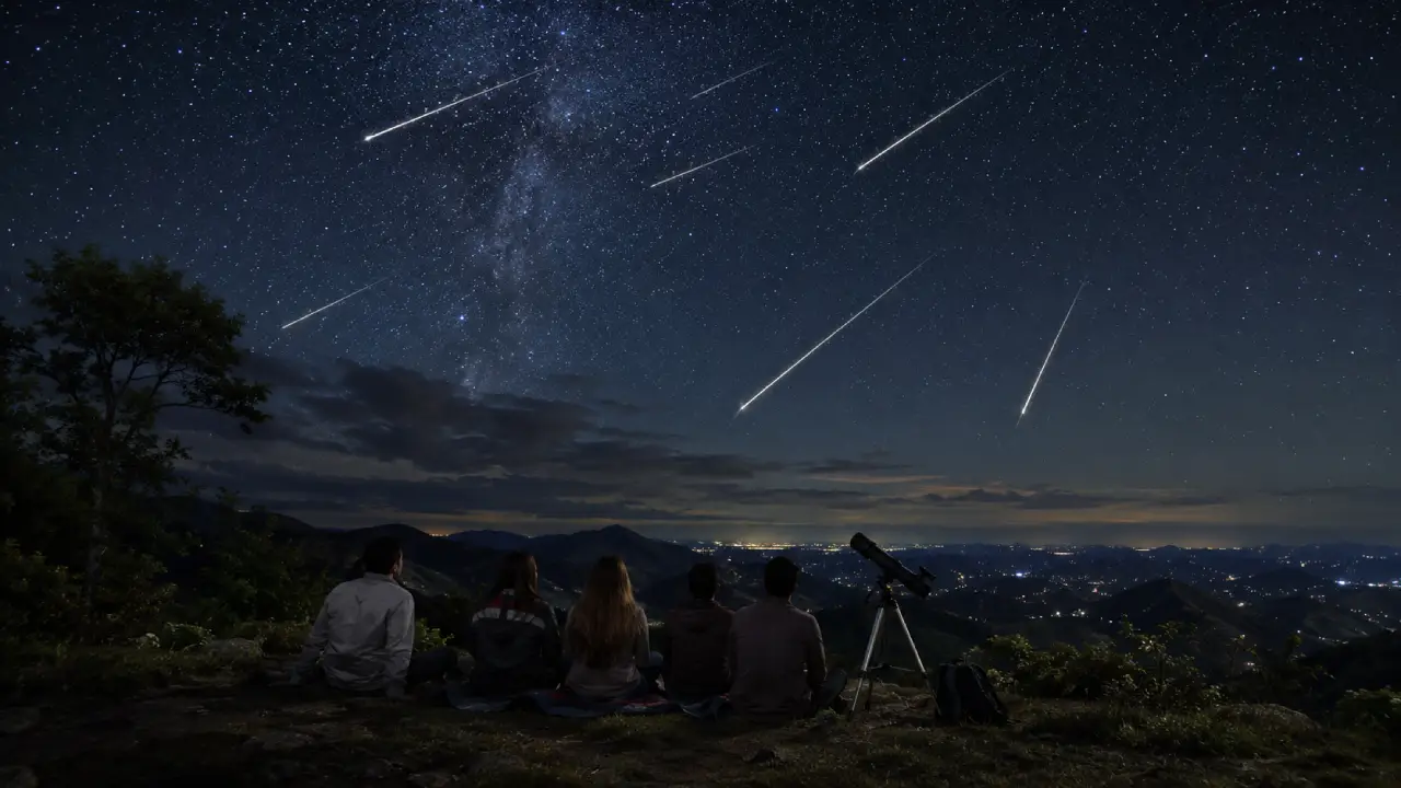 Lluvia de estrellas Perseidas Honduras