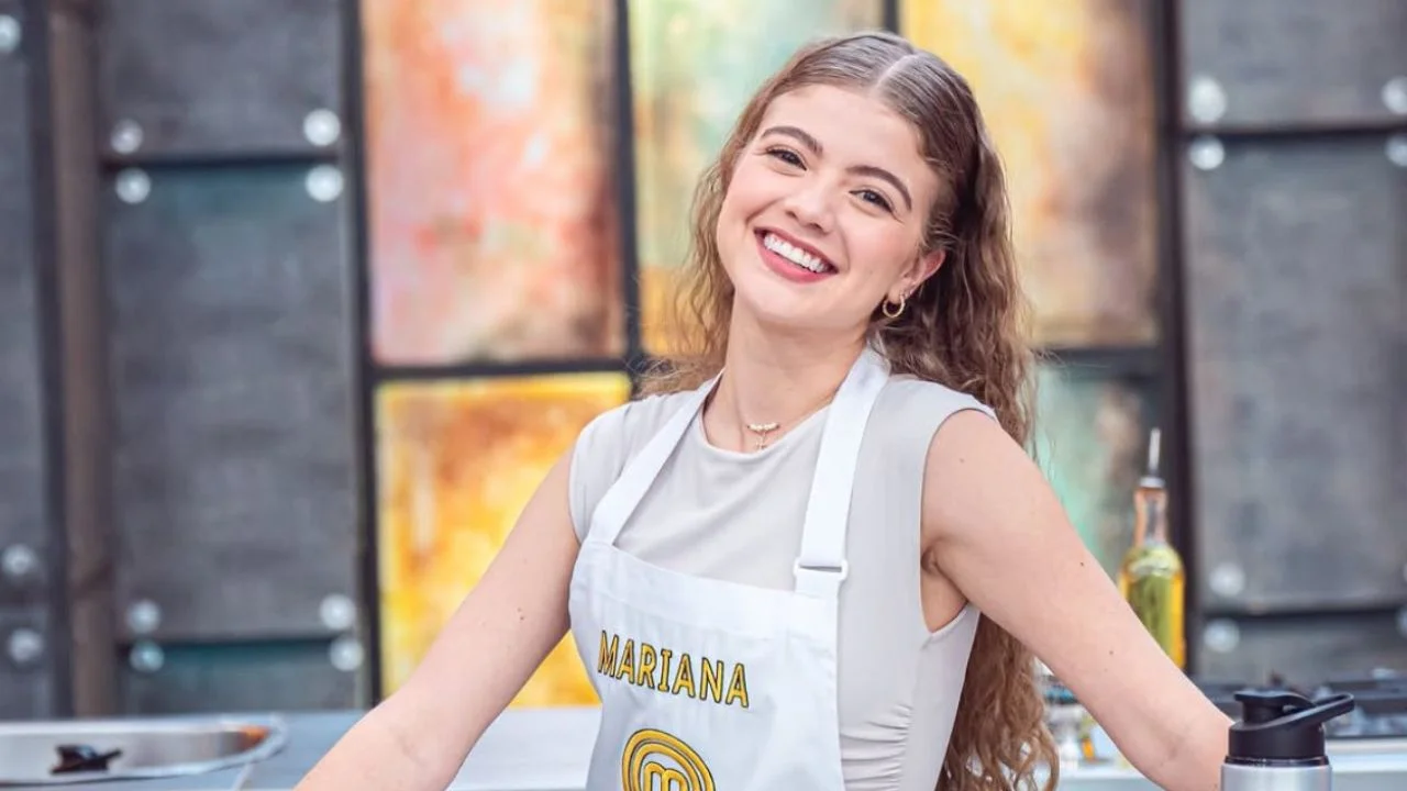Mariana Mozo en MasterChef Celebrity Colombia 2026.