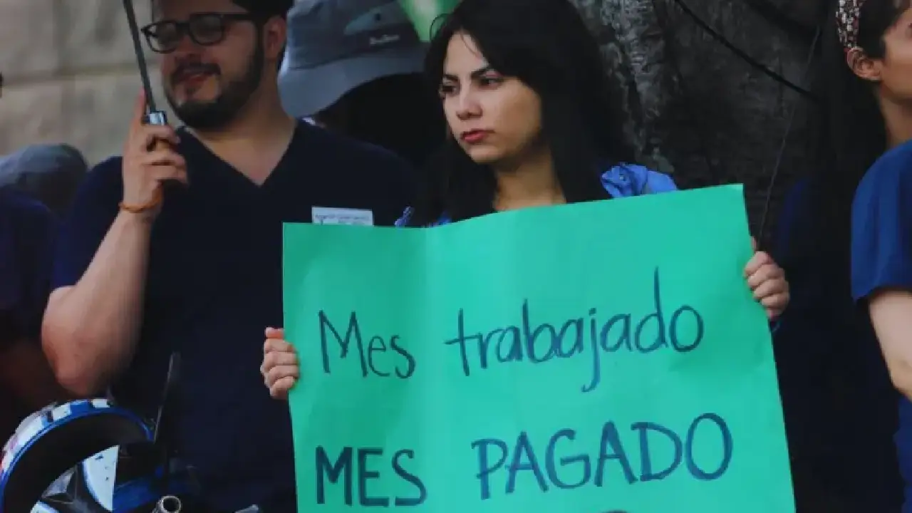 Protesta de médicos
