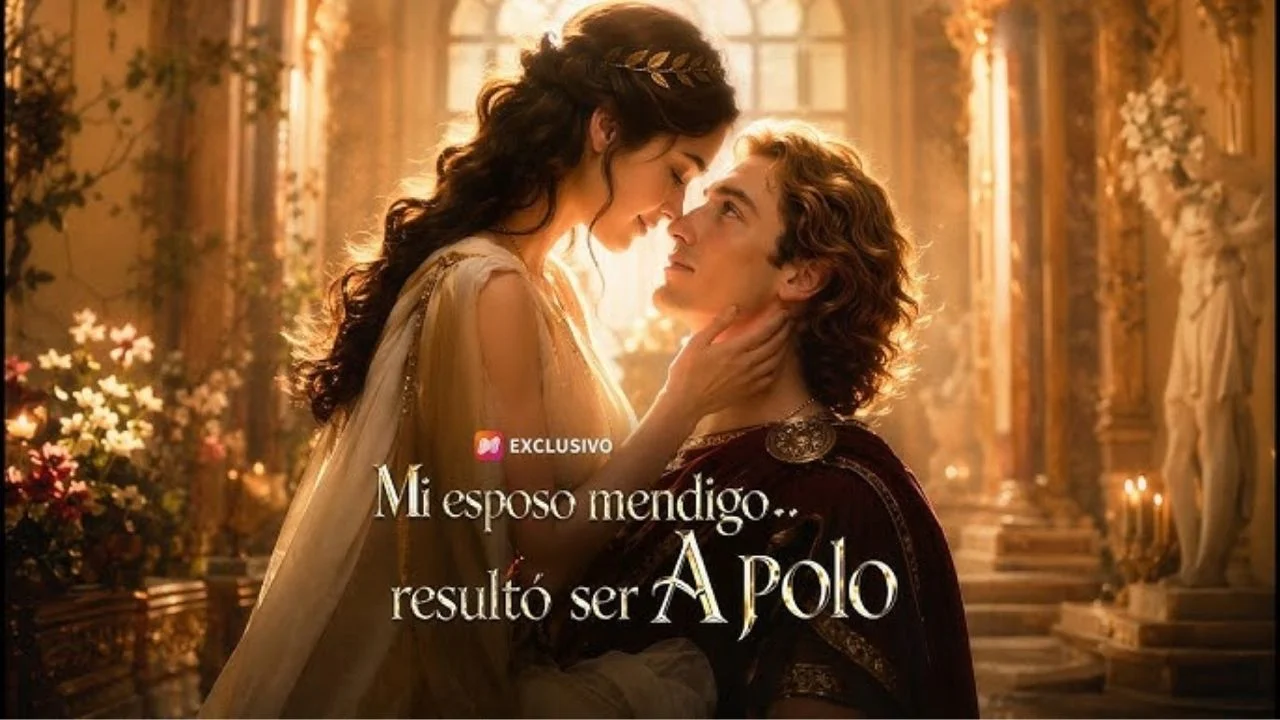 Portada de Mi Esposo mendigo resultó ser Apolo.