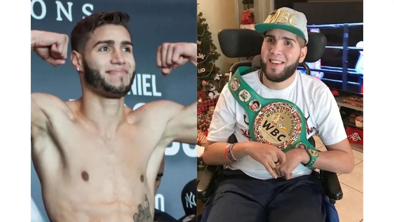 Foto en vida del boxeador estadounidense Prichard Colón.
