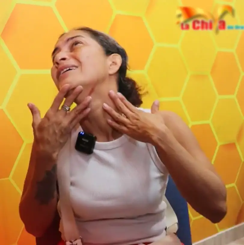 Foto de la a mujer que denuncia a sus hijas por maltrato