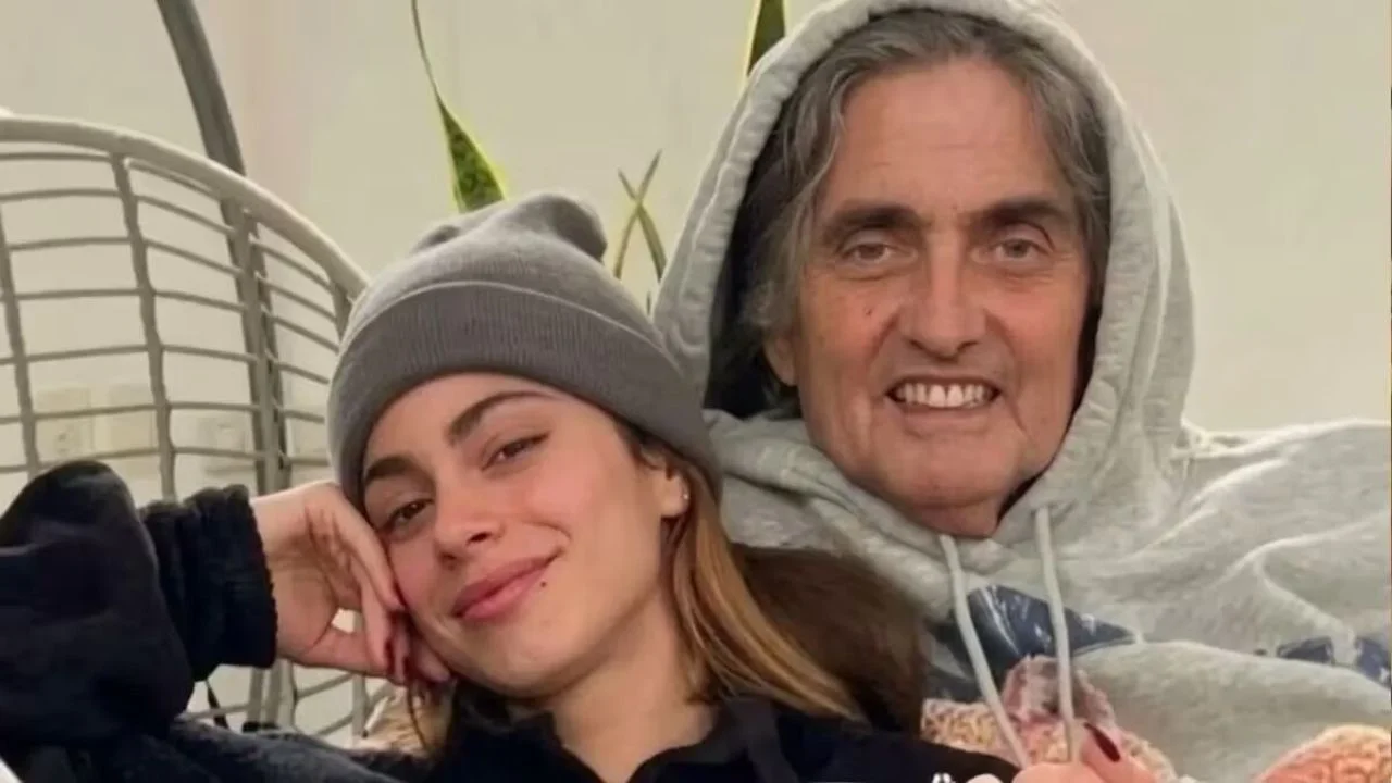 Alejandro Stoessel junto a su hija Tini.