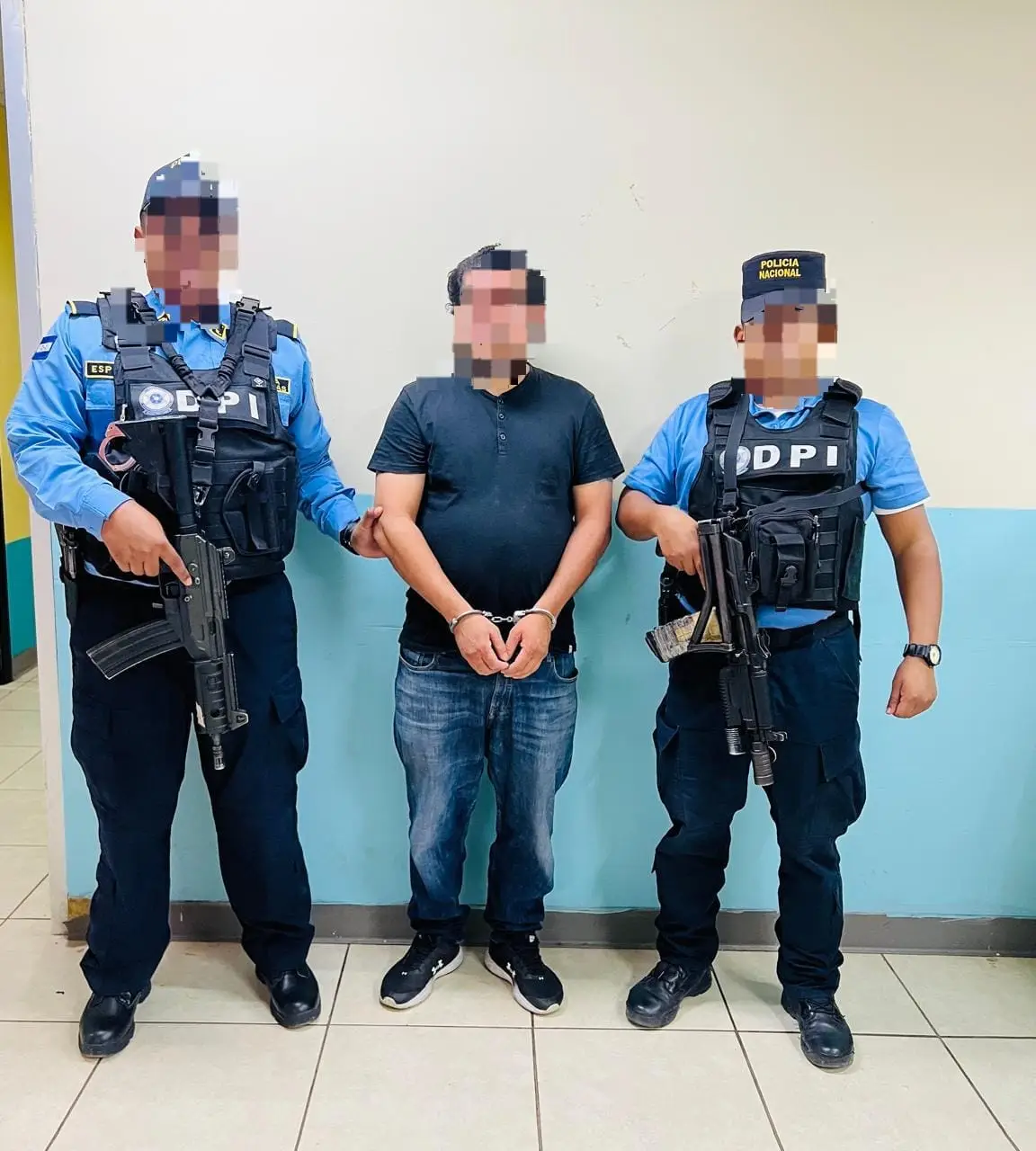padrastro detenido en Tegucigalpa