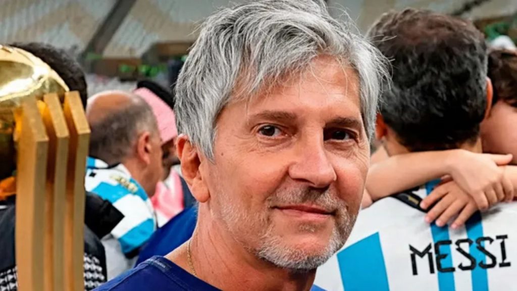 Fotografía de Jorge Messi cuando estaba en vida.