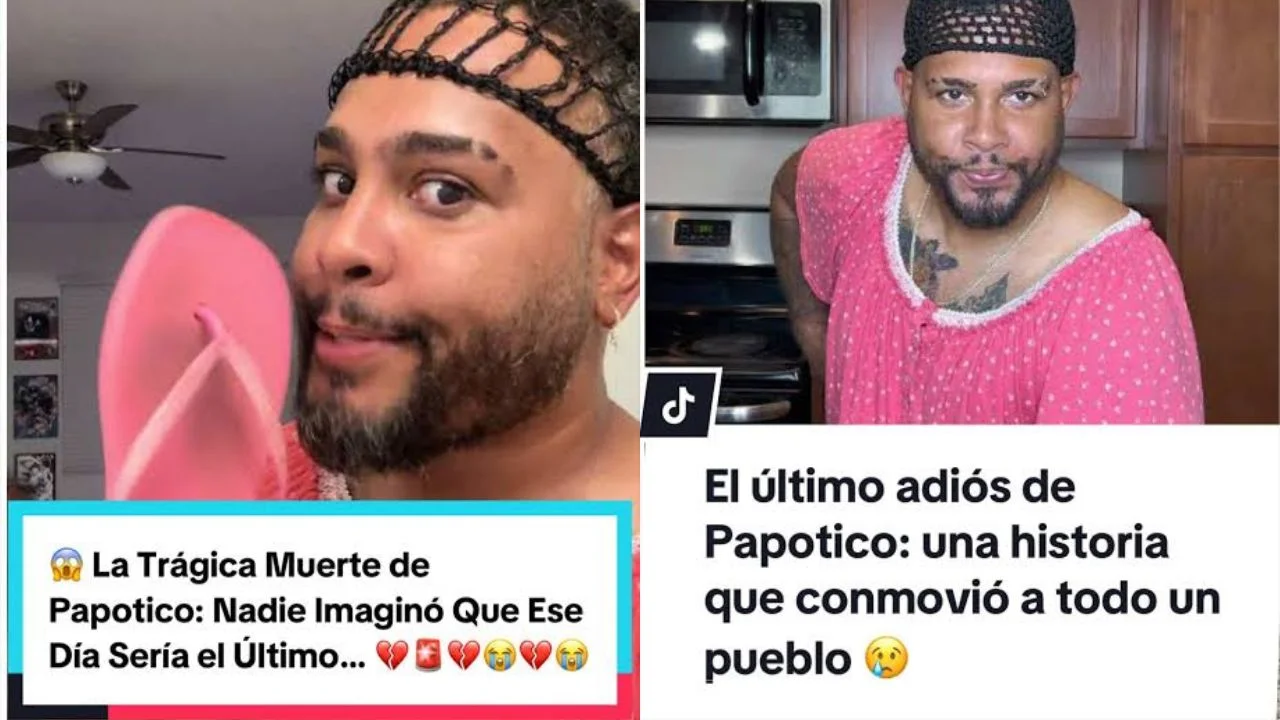 Publicaciones que informan la supuesta muerte de Papotico.