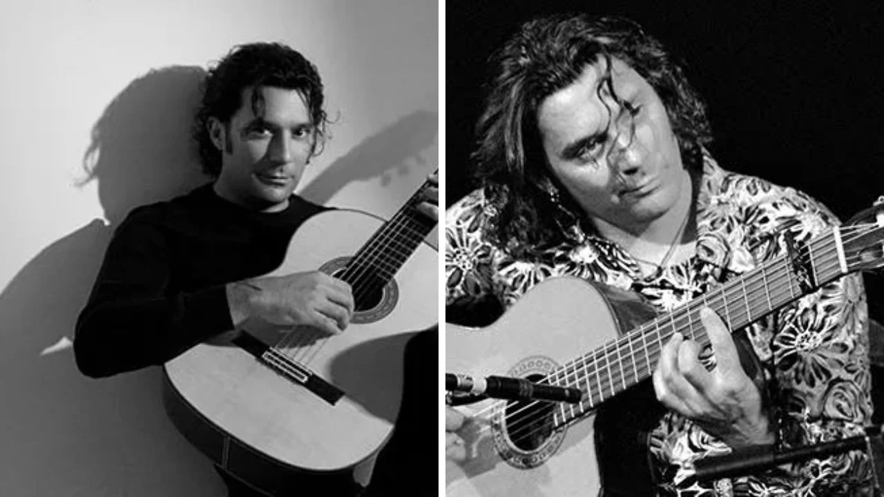 Collage de fotos de Josemi Carmona, hijo de Pepe Habichuela