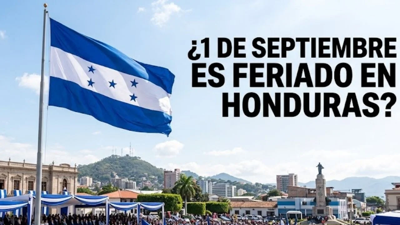 ¿1 de septiembre es feriado en Honduras? ¿Se trabaja el Día de la Bandera? Imagen de ¿1 de septiembre es feriado en Honduras? ¿Se trabaja el Día de la Bandera?