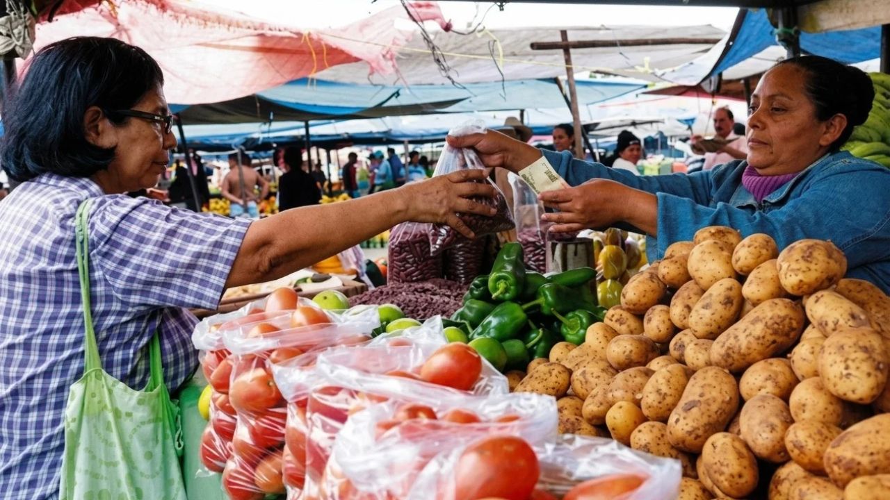 Alerta en mercados: escasez de productos, altos precios y ausencia de clientes Imagen de Alerta en mercados: escasez de productos, altos precios y ausencia de clientes
