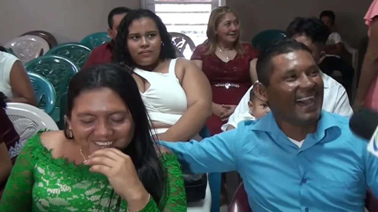 Imagen de 'Me amarré desde que me la robé': hondureño en bodas gratis en Choluteca
